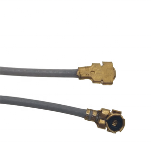 Câble d'antenne interne compatible, câble de communication UFL femelle RF 1.13mm gris, 6 fils plats, femelle-mâle, 15m, câble d'alimentation RF 1/2 - Product Image 4