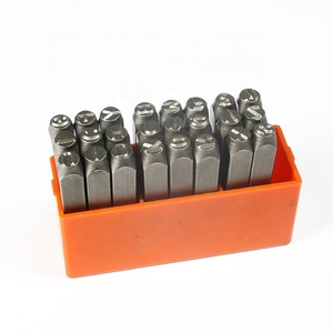 ตราประทับโลหะหนังแบบกำหนดเองได้พร้อมตัวอักษรเหล็กและตัวเลข ลดราคาพิเศษ - Product Image 3