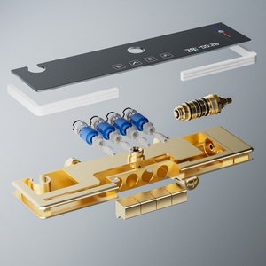 Полностью медный набор для душа со звездным небом - Product Image 4