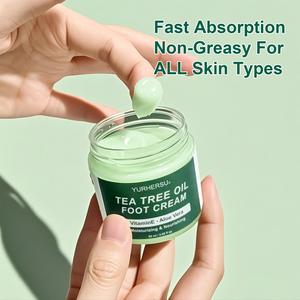 YURHERSU Crème pour les Pieds à l'Huile de Melaleuca Hydratante pour Talons Secs et Craquelés - Product Image 5