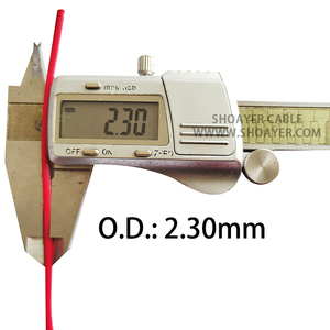 สายแบตเตอรี่ซิลิ<span class=keywords><strong>โ</strong></span>คนอ่อนพิเศษ SYS AGCR 18AWG 150/0.08TC O.D.2.33 Smart Extra Soft - Product Image 2