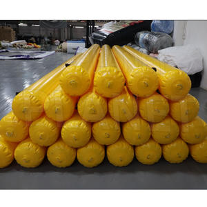 Bouée de course nautique de forme cylindrique, bouée gonflable de régat, marqueur de course, bouée longue - Product Image 1