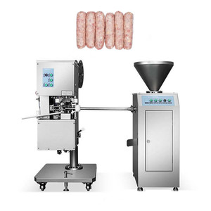 เครื่องทำไส้กรอกสเตนเลสสตีลอัตโนมัติเต็มรูปแบบ, เครื่องทำไส้กรอกกรอบ, เครื่องทำไส้กรอกแดง - Product Image 1