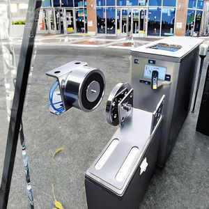 आधुनिक स्टेनलेस स्टील स्वचालित स्लाइडिंग गेट सलामी बल्लेबाज परिपत्र चुंबकीय लॉक सहायक - Product Image 3