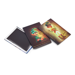 แม่เหล็กติดตู้เย็นโลหะพิมพ์ภาพความละเอียดสูงรูปทรงสี่เหลี่ยมผืนผ้า - Product Image 4