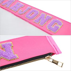 Borsa per Mahjong di Alta Qualità, Design Moderno e Lussuoso con Ricami, Materiale PVC Traspirante e Impermeabile - Product Image 3