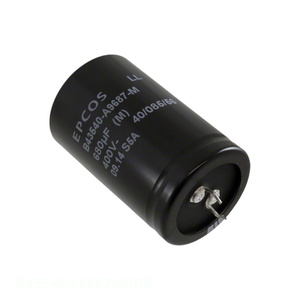 ตัวแทนจำหน่ายอย่างเป็นทางการ ตัวเก็บประจุอลูมิเนียม 680uF 20% 400V แบบ Snap-in รุ่น B43540A9687M000 - Product Image 1