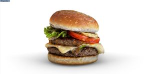 Wholesale Bespoke <strong>Giant</strong> Inflatable Hamburger Inflatable <strong>Food</strong> Models With Factory Price for Burger Shop Advertising - Product Image 2