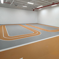 Revêtement de sol sportif en plastique résistant à l'usure Runsure pour aire de jeux, 22 dB, acoustique, fabrication en Arabie Saoudite, Moyen-Orient