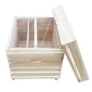 Beehive Chinese Fir 10-Frame Langstroth Beehive Kit Bee Hives