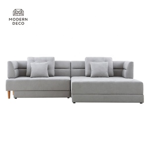 متعددة الوظائف فوتون L شكل ركن الاقسام أريكة سرير مع تخزين للتحويل أريكة إلى السرير OEM ODM 40ft الحاويات - Product Image 5