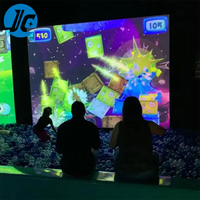 Projecteur Interactif à Balle 70+ Jeux, Amusement de Projection Murale Intérieure pour Enfants