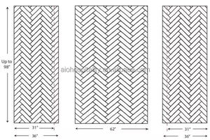 Xương cá mô hình nuôi cấy đá cẩm thạch đúc đá cẩm thạch khách sạn phòng tắm bồn tắm Surround tắm Surround - Product Image 3