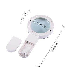 Lupa de Mano con Aumento de 30X con 12 Luces LED, Lupa Iluminada para Lectura para la <span class=keywords><strong>Degeneración</strong></span> <span class=keywords><strong>Macular</strong></span> - Product Image 4