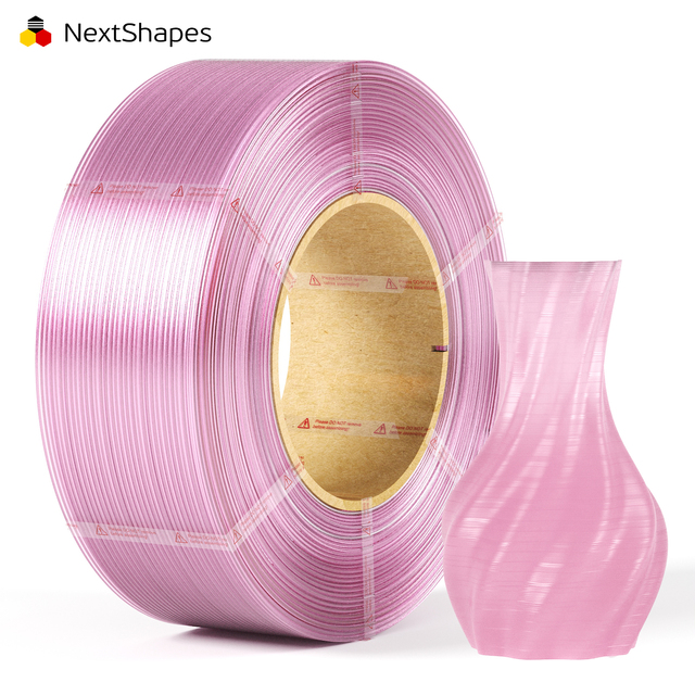 NextShapes 3D Printer Filament No Spool 1.75mm Eco-Friendly PLA Filament PLA/ABS/PETG/ASA/TPU 1KG/ROLL Plastic Rods Pla Filament