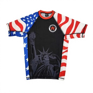 Camiseta de Entrenamiento Ligera para BJJ de Secado Rápido, Equipo de Grappling Resistente, Poliéster/Algodón, Ajustada - Camiseta de BJJ Samurai - Product Image 5