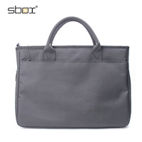 Sac pour ordinateur portable SBOX, grande capacité, imperméable, en polyester, sac à bandoulière, multi-poches