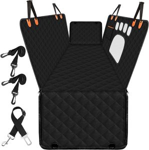Protector de Asiento Impermeable y Plegable Tipo Hamaca para Mascotas, Cubierta para Asiento Trasero de Coche para Perros - Product Image 1