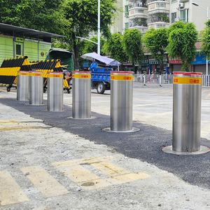 Qigong Bollard de stationnement en acier inoxydable anti-terroriste Barrière de route hydraulique en hausse semi-automatique pour la protection du périmètre - Product Image 5