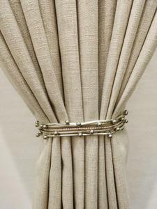 Rideau en lin blanc naturel Cortinas <span class=keywords><strong>de</strong></span> <span class=keywords><strong>lino</strong></span> pour salon <span class=keywords><strong>de</strong></span> luxe - Product Image 1