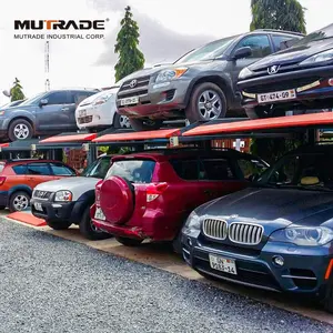 Vehicle Storage 2 Post Hydraulic Mechanical Parking System Vertical Car Stackers Parking Lift