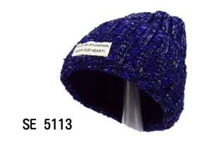 Gorros acrílicos holgados con bordado 3D, calidez de invierno para clima nevado, forro suave agradable a la piel, engrosado, calentado, para viajes - Product Image 3