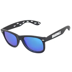 Zonnebril-gafas de sol con marco grande para mujer, lentes de sol cuadradas Oem con logotipo rectangular personalizado, a la moda, 2022