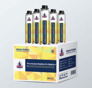 Độ bám dính tốt và đặc tính làm đầy tính chống cháy mạnh mẽ chống cháy PU bọt B1 + - Product Image 3
