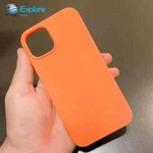 Étui de téléphone en silicone liquide iExplore couleur bonbon pour bébé peau tactile doublure en tissu microfibre pour iPhone 15 Pro Max 15 Ultra - Product Image 3