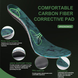 Anti Slip Plantaire Fasciitis Orthopedische Inzetstukken Hoge Boog Ondersteuning Inlegzolen Orthopedische Inlegzolen Voor Boog Pijn - Product Image 6