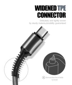 Cable de Datos <span class=keywords><strong>USB</strong></span> LDNIO LC93 con Logotipo Personalizable, Cable de Carga para Teléfono Móvil con Marca Impresa, 3 en 1 - Product Image 2