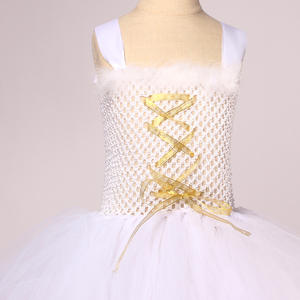 Costume d'ailes d'ange blanches pour petites filles, robe de fête d'Halloween, carnaval, cosplay, tutu fantaisie, jeu de rôle de <span class=keywords><strong>déesse</strong></span> pour enfants - Product Image 2