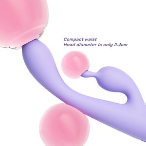 Productos sexuales para adultos Xxxx Rabbit Vibrator 10 modos de vibración Clítoris Vagina y estimulador del punto G Juguetes sexuales para adultos para mujer - Product Image 3