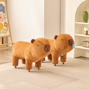Tabouret avec poulie <span class=keywords><strong>sans</strong></span> <span class=keywords><strong>marque</strong></span> Tabouret capybara en peluche - Product Image 1
