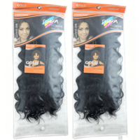Extensions de cheveux synthétiques BELEZA, tissage bouclé, 16 pouces, 160g, couleur naturelle, extensions de cheveux à ondulations profondes