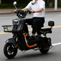 Vélo Électrique Urbain 14 Pouces 2026 avec Moteur Brushless, Capteur Intelligent Numérique, Autonomie de 60 km, Batterie au Lithium, Vélo Électrique de Banlieue pour Adultes