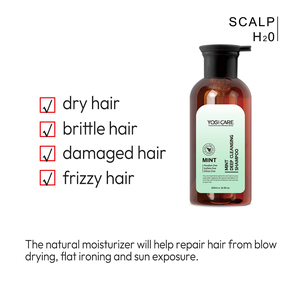 YOGI Shampooing Naturel Hydratant Sans Sulfate Personnalisable à la Menthe, Nourrissant pour Cheveux, Fabricant - Product Image 3