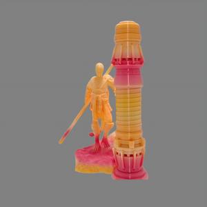 Filamento PLA Degradado para Piezas de Exhibición, Valor Artístico, Mismo Color en Degradado, Impresión 3D, Modelos Coleccionables - Product Image 1