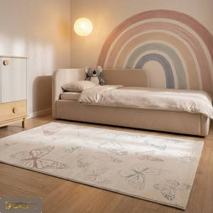 <span class=keywords><strong>Tapis</strong></span> de jeu pour bébé lavable et non toxique LandScopeTech, antidérapant, avec dos en jute, motif papillon, ultra-doux, <span class=keywords><strong>tapis</strong></span> pour enfants - Product Image 2