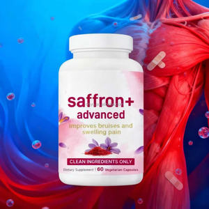 זעפרן לחלץ כמוסות ג 'לטין קשה-תוספת צמחים עבור יופי חסינות אנרגיה & בריאות לב 60 כמוסות/בקבוק - Product Image 3