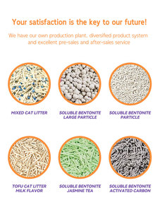 Lettiera per <span class=keywords><strong>gatti</strong></span> di Tofu Premium naturale eco-friendly senza sabbia pulita campione di gatto prezzo di fabbrica riempitivo di Tofu per <span class=keywords><strong>gatti</strong></span> - Product Image 2