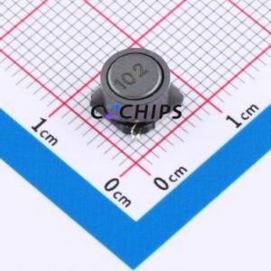 SRR7045-102M ตัวเหนี่ยวนำไฟฟ้าแบบ SMD, ขนาด 7x7 มม. ( ค่าความเหนี่ยวนำ: 1mH ) ( ความแม่นยำ: 20% กระแสไฟฟ้าที่กำหนด: 160mA ) - Product Image 1