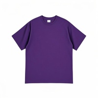 Kaos Oblong Pria & Wanita Bahan Terry Tebal 300g 100% Katun Ukuran Besar