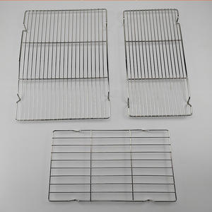 Edelstahl-Grillrost mit Drahtgeflecht, mehrschichtiges Design, höhenverstellbar für gleichzeitiges Kochen verschiedener Lebensmittelarten. - Product Image 4