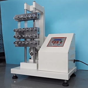 Machine d'essai de fatigue à la flexion du caoutchouc ASTM D813 430 ISO 132, testeur de craquement à la flexion Demattia - Product Image 2