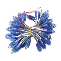 DC5V 12V Ws2811 12mm 20mm simple et RGB pleine couleur points lumières 2811 couleur changeante 1903 DMX adressable Led String Pixel Light