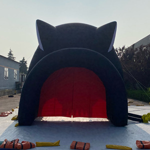Tùy Chỉnh Đen <span class=keywords><strong>Leopard</strong></span> Linh Vật Inflatable Không Thấm Nước Bền Bóng Đá Đường Hầm Cho Quảng Cáo Ngoài Trời Các Sự Kiện Và Bãi Cỏ Hiển thị - Product Image 3