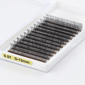 2022 New Arrival 5d Easy Fan Lash <strong>0.07</strong> C,CC,<strong>D</strong> <strong>Curls</strong> Lightweight Handmade Premade Fan Eyelash Extension - Product Image 3