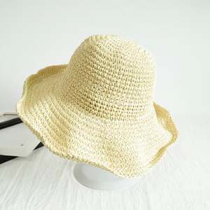Outdoor <b>Women's</b> <b>Summer</b> Handmade Foldable Straw Sun <b>Hat</b> Versatile Beach <b>Hats</b> <b>for</b> <b>Women</b> - Product Image 4