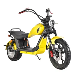 קטנוע מבוגר סין אופנוע חשמלי 2000w 3000w 60v30ah max מהירות 50 קילומטר/שעה chopper citycoco עם eec